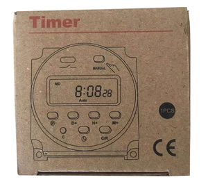 QJC 1 secondo intervallo 12V digitale LCD Timer interruttore 7 giorni settimanale programmabile relè programmatore - Product Image 6