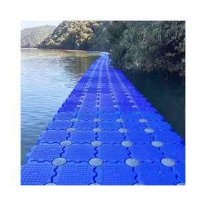 Nổi máy bay phản lực trượt tuyết Lift phao thuyền Dock Cubes Modular nền tảng biển HDPE câu cá du thuyền tàu nuôi trồng thủy sản lồng lối đi - Product Image 4