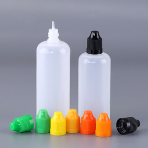 5ml 10ml 15ml 20ml 30ml 50ml 100ml chai nhựa với ống nhỏ giọt và mũ colourful - Product Image 1