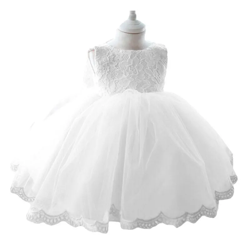Yeni stil Fashional tasarlanmış lüks bebek etek parti elbise bebek kız elbise doğum günü için