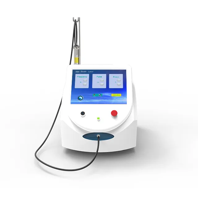 2024 Гинекологическая двойная волна 980 нм 1470 нм диодный лазер для подтяжки влагалища косметическое медицинское оборудование для лечения эрозии шейки матки