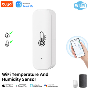 Alarma de uso doméstico Red inalámbrica infrarroja de alta precisión Tuya WIFI higrómetro de detección remota - Product Image 2