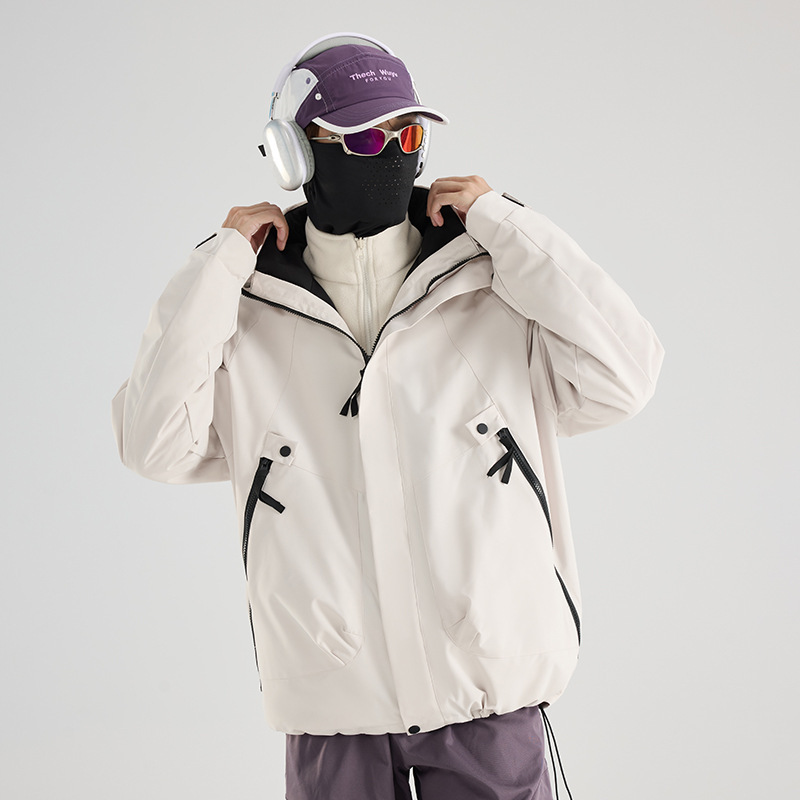 Blanco Marfil (Cortavientos 3 en 1) Unisex