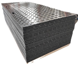 Heavy Duty 4X8 Nhựa Uhmwpe Hdpe Tạm Thời Xây Dựng Máy Xúc Thảm Đường Đầm Lầy Sàn Đất Mat - Product Image 5
