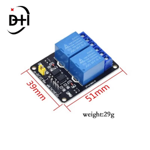5V 2-Kanal-Relaismodul-Abschirmung für Arduino ARM PIC AVR DSP Elektronisches 5V 10A 2-Kanal-Relaismodul