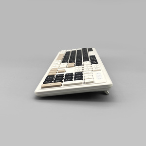 KW-112L kích thước đầy đủ 2.4G Bàn phím văn phòng không dây giao diện USB mềm chạm Keycap 104 phím sô cô la bàn phím máy tính - Product Image 5