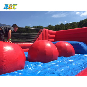 Cheap Price Inflatable Wipeout Obstacle Big Balls <strong>Leaps</strong> and <strong>Bounds</strong> Inflatable Obstacle Course Games for Kids - Product Image 5