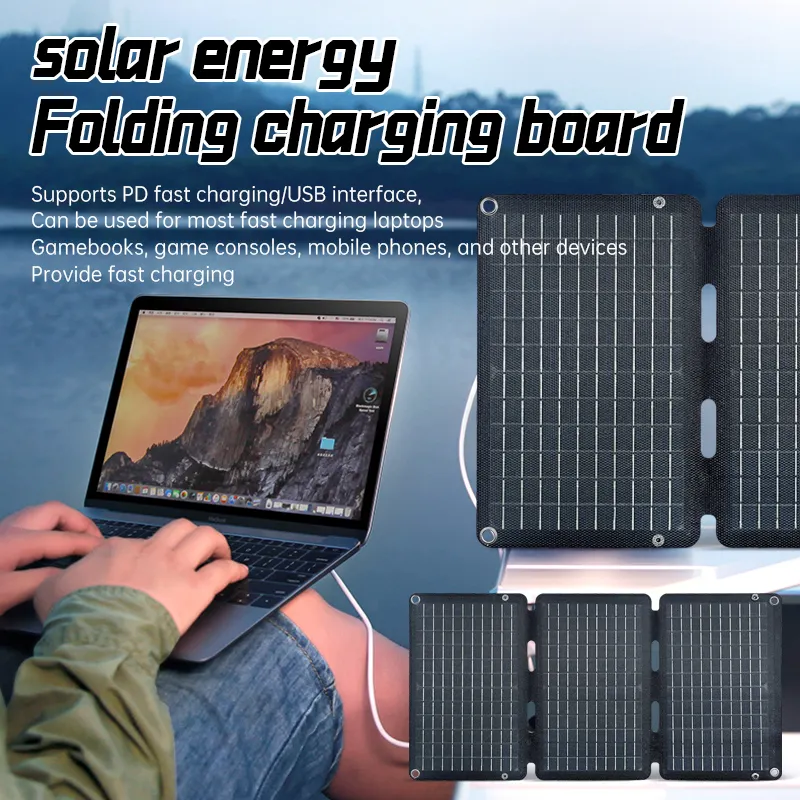 태양 전지 패널 30W 100W 200 와트 300 와트 400 와트 ETFE 유연한 휴대용 접이식 태양 전지 패널 캠핑/야외