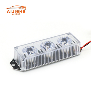 ไฟเตือน LED 2ดวงสำหรับติดรถยนต์ไฟ LED สีแดงสีฟ้า12-24V ไฟสัญญาณความปลอดภัยบาร์สำหรับยานพาหนะไฟ LED ด้านหลัง - Product Image 5