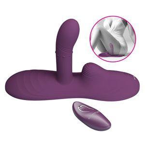 Pretty aşk USB şarj uzaktan kumanda 5 sallama ayarı ve 5 titreşim ayarı topu hareketli ısıtma seks oyuncakları kadın için - Product Image 2