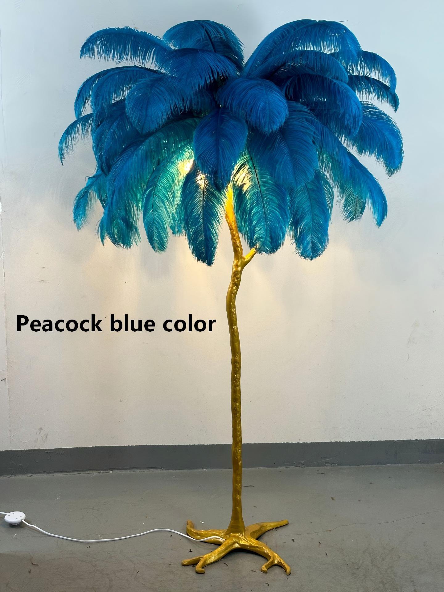 Peacock blue
