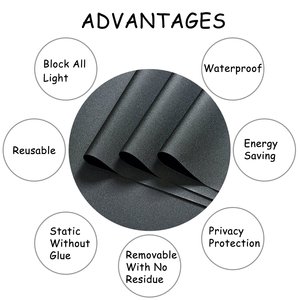 Filtro de lente adhesiva de película polarizada personalizada de 0,13mm Filtros polarizadores de proyector circulares o cuadrados populares con función de luz - Product Image 4