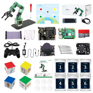 Dofbot Ai Vision robotik kol Ros Python programlama ile son moda ahududu Pi için 4B 8Gb/4Gb paketlenmiş setleri