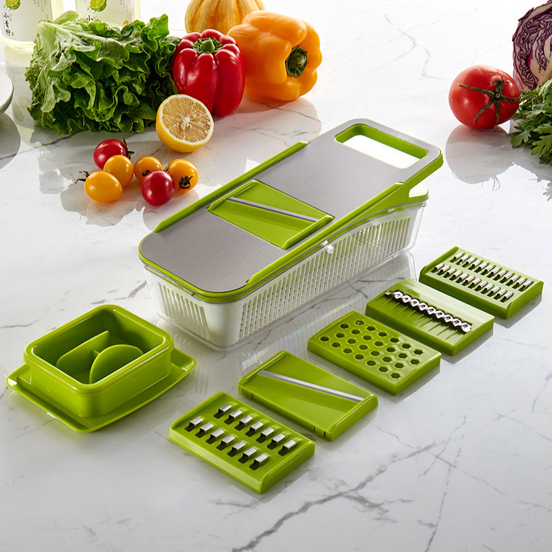 12 in 1 Green-stainless steel