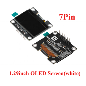1,29 Zoll 1,29 "OLED-Anzeige modul 12864 Weiß Blau 128 X64 LCD-Bildschirm IIC SPI-Schnitts telle SSD1315 für Arduino - Product Image 4