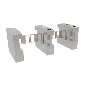 Stainless Steel Automatic Swing Barrier Gate for Buildings Offices Gyms <strong>Entry</strong> Access Control with Touch Screen Display - Product Image 6