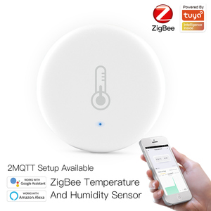 Sensor de temperatura y humedad para monitoreo remoto y automatización del hogar, Hub compatible con Tuya ZigBee 3,0, Smart Life