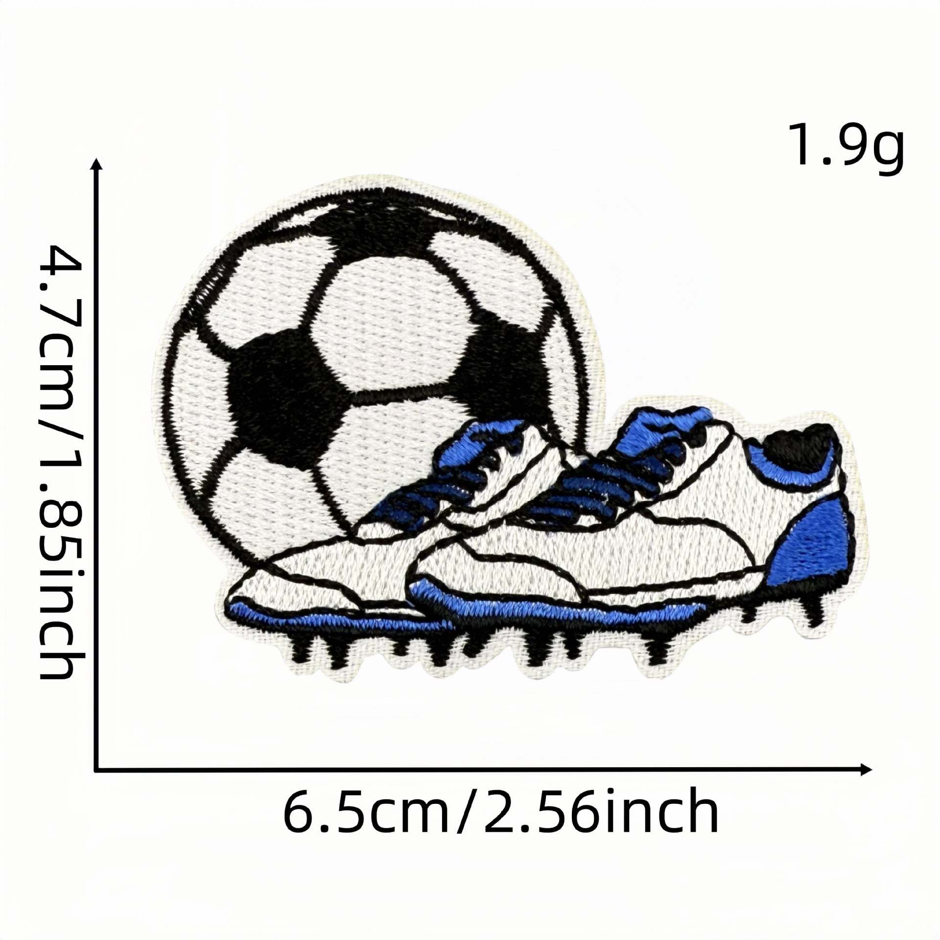 Patch de football de dessin animé 25