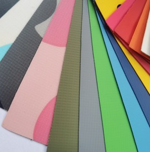 Açık çanta ve metalik özelliği ile bagaj için UV geciktirici PVC branda elastik su geçirmez baskılı Polyester kumaş - Product Image 4