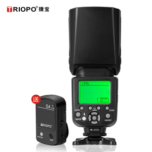 TRIOPO TR-982C III TTL กล้อง SPEEDLITE แฟลชไลท์ GN58กับ LCD + G4 2.4กรัมเข้ากันได้กับ EOS 5D Mark II III 6D 70D 60D 7D - Product Image 2