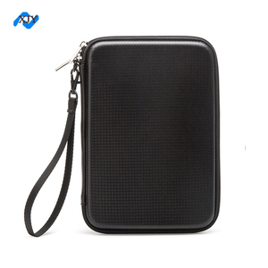 Custodia professionale per Tablet in carbonio PU impermeabile a guscio duro EVA con cerniera sicura - Product Image 4