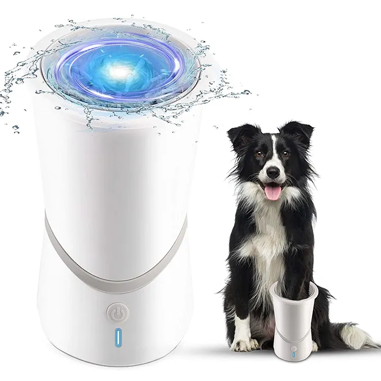 JOSUNN Popular Design Automatic Pet Grooming Products Soft Silicone Pet Foot Washing Cup Dog Paw Washer Cleaner