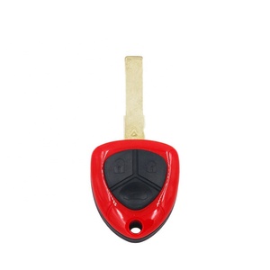 458 Italia California 599 GTB Fiorano FFID48ノーカットブレード用3ボタンリモートスマートキー433MHzコンプリートキー - Product Image 1