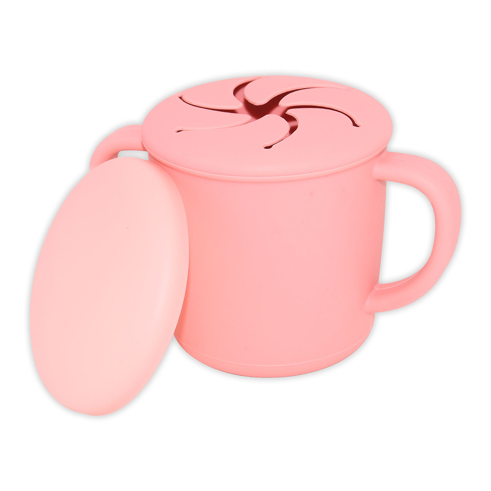 Taza de merienda rosa