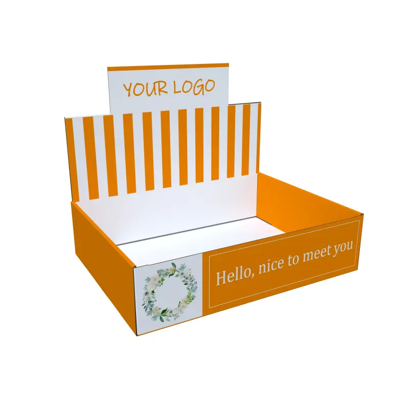 กล่องใส่อาหารพร้อมตัวแบ่งใส่อาหารถาดใส่คุกกี้กระดาษสำหรับจัดเลี้ยงซูชิเป็นมิตรกับสิ่งแวดล้อม