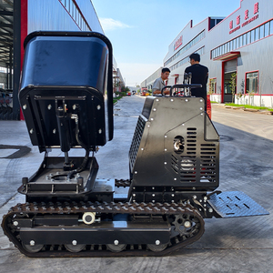 Бесплатная доставка, 1200 кг, мини-погрузчик, самозагружающийся, для строительства, для домашнего использования, вращающийся ковш, мини-самосвал 260 ° - Product Image 2