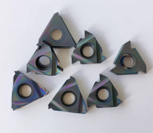 <span class=keywords><strong>CNC</strong></span> Torno Carbide Cutting Tools Customizável OEM Triângulo Inserção para Torneamento