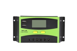 Venta caliente 12V/24V 30A Controlador PWM de carga solar Controlador solar manual por fabricante Directo al por mayor - Product Image 2