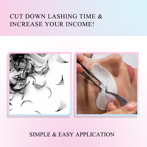 Abonnie wispy Pro ขนตาปลอมเพิ่มวอลลุ่มพร้อมฐานขนตาปลอมแบบผสม CC ขนแคชเมียร์1000ทรงหลวมสำหรับแฟนๆ - Product Image 4