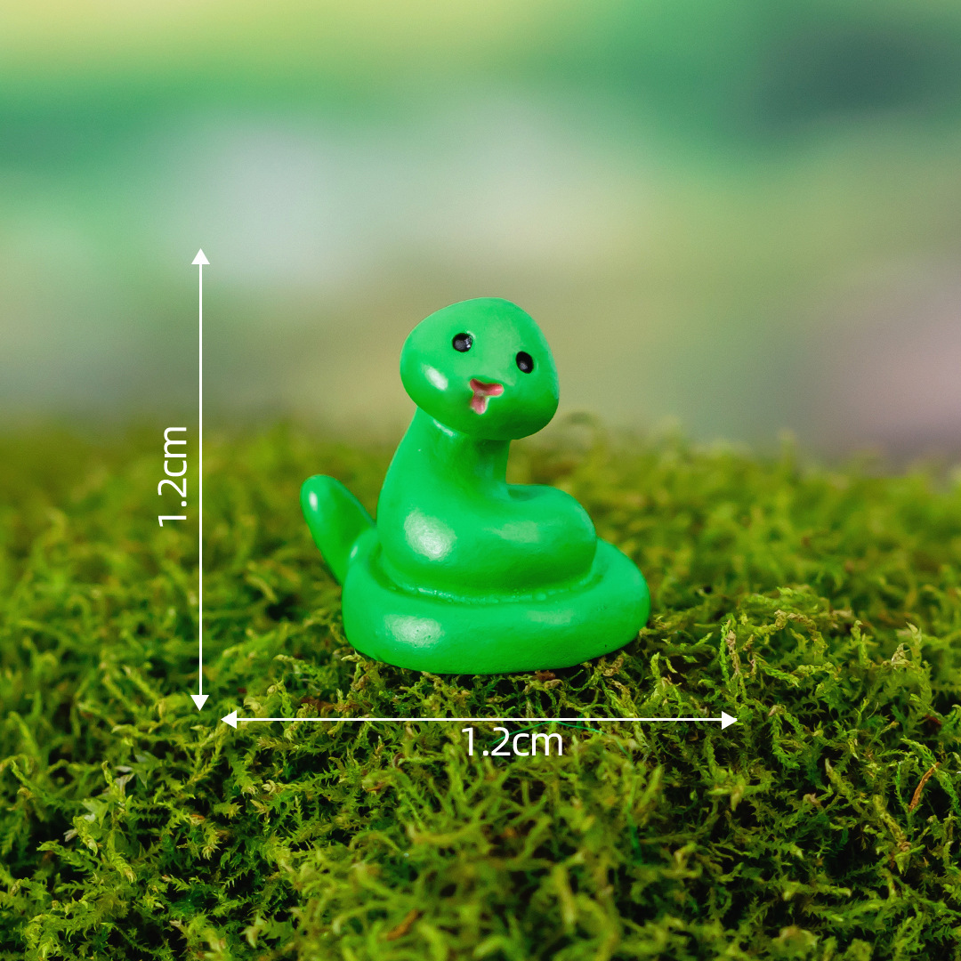 colorful Little Green Snake No. 15