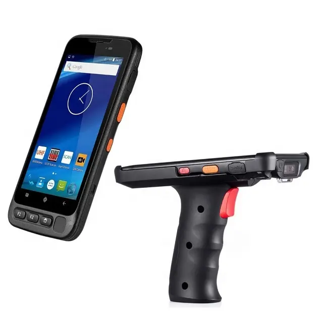 Wifi 4 gam LTE biểu tượng không dây cầm tay NFC thu thập dữ liệu Rugged Android công nghiệp logoistics PDA 1D 2D Máy Quét Mã Vạch RFID PDAs