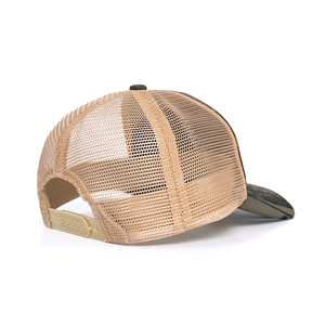 थोक कस्टम 5 पैनल हरे गोर्रा रेट्रो मेश असंरचित बेसबॉल टोपी पुरुषों के लिए वास्तविक पेड़ कैमियो ट्रक ट्रक टोपी - Product Image 5