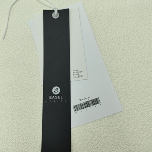文字列付きクラフトペーパーハングタグ表示ラベル衣服用ジュエリーラベル - Product Image 5