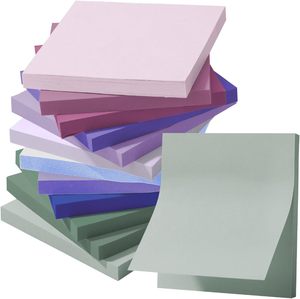 Bloc de notas adhesivas de 3x3 colorido personalizado fácil de enviar papel offset para estudio, trabajo y vida diaria para promociones - Product Image 2