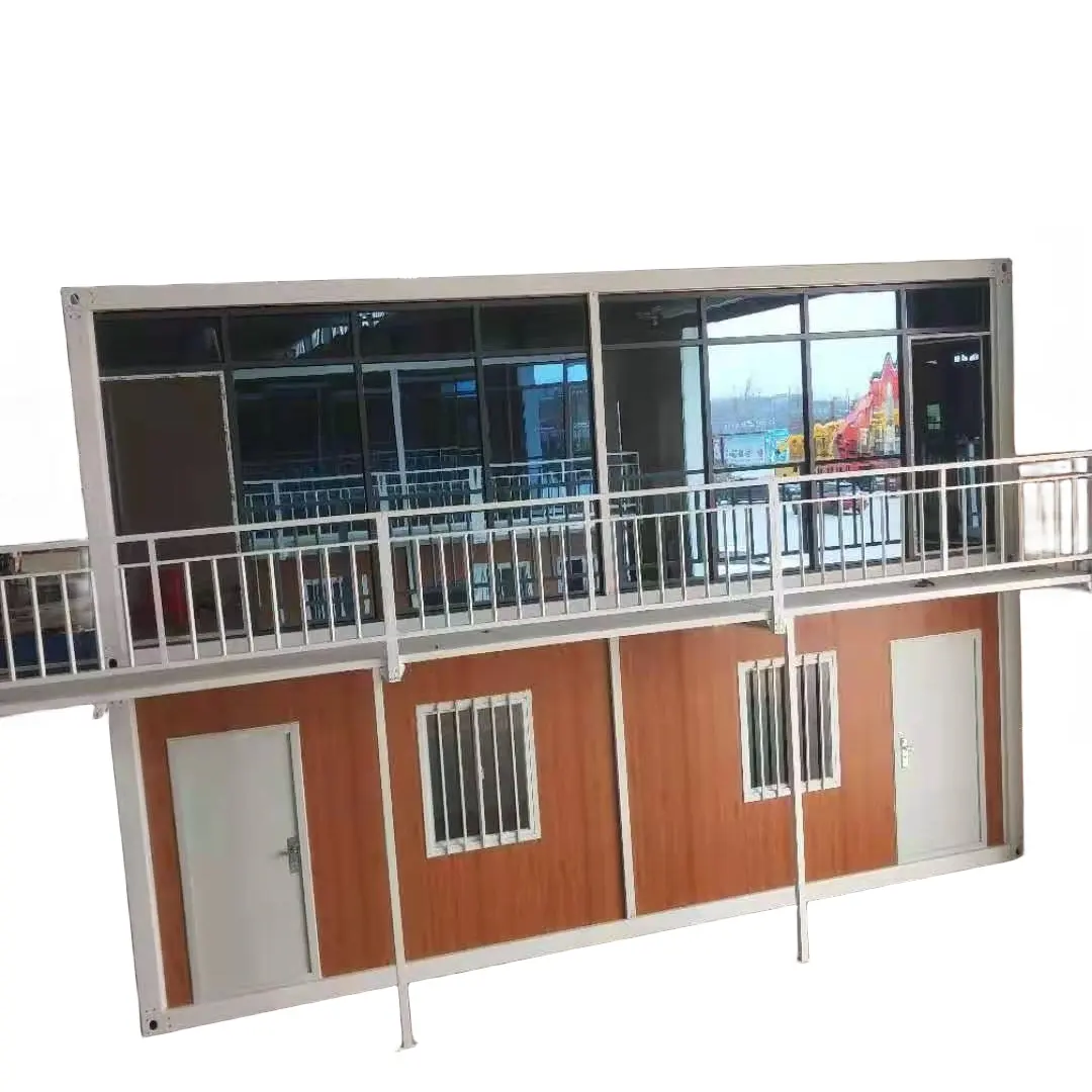 China tragbare modulare mobile Fertighaus Luxus-Wohnhäuser Fracht vorgefertigte Container Tiny House