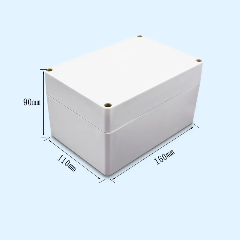 Açık su geçirmez akü konnektörü kutu üreticisi özel IP65 Abs plastik elektronik muhafaza pil kutusu
