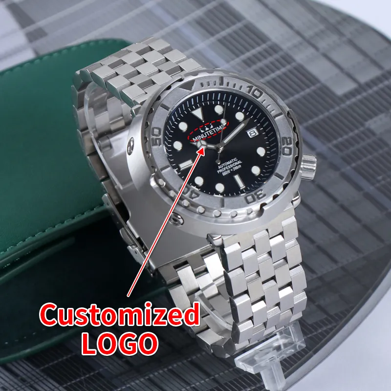 Мужские водонепроницаемые часы с логотипом на заказ, 30 бар/300 метров