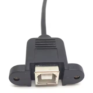 标准0.5m USB Micro 5Pin至BF打印机扩展电缆USB 2.0连接器PVC数据USB B电缆 - Product Image 4