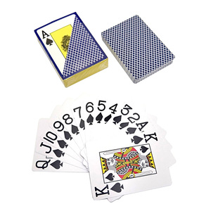 סיטונאי זול 100% <span class=keywords><strong>pvc</strong></span> פלסטיק משחק כרטיסי משחק הדפסה עמיד למים כרטיסי משחק