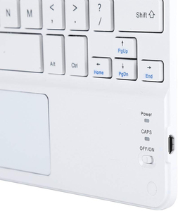 Ustom-miniteclado inalámbrico con Bluetooth 4,0, teclado colorido M9 con panel táctil - Product Image 6