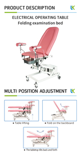Elektrikli ayarlanabilir jinekolojik doğum masası-doğum koğuşu annelik teslimatı ve doğum sonrası bakım yatağı - Product Image 6