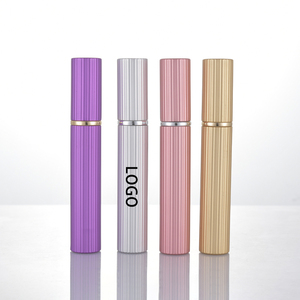 Flacon de parfum vide en aluminium 8 ml à ouverture par pression avec récipient en verre pour parfum - Product Image 6