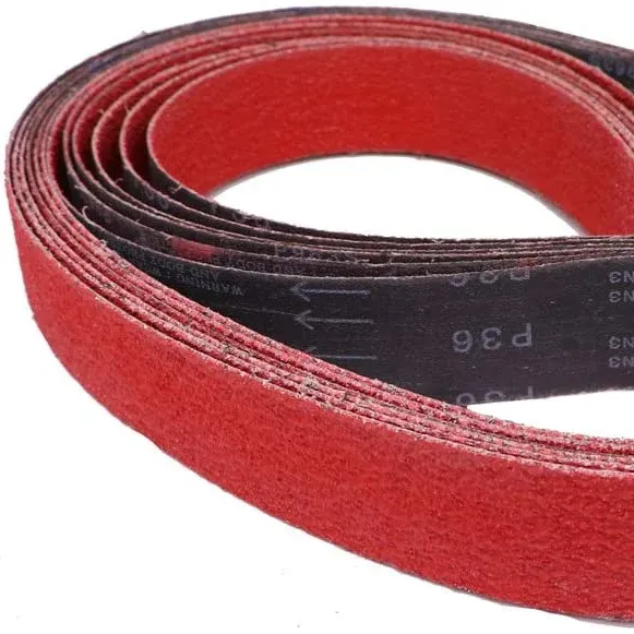 2"x72" high quality 3m Ceramic abrasive sanding belts high aggressive performance on stainless steel grinding