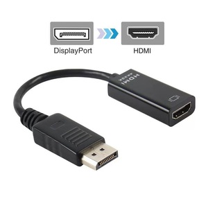 DP 1,2 unidireccional a HDMI 1,4 Puerto de pantalla DP chapado en oro a adaptador HDMI (macho a hembra) Adaptador DisplayPort 4K a HDMI - Product Image 2