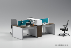 <span class=keywords><strong>Design</strong></span> moderno 1 sedile ufficio modulare scrivania melamina spazio Workstation mobili