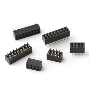 2มิลลิเมตร4หัวเข็ม2มิลลิเมตรสนาม2.0มิลลิเมตรสนาม DIP 2pin-40pin คณะกรรมการ180องศาสองแถว40ขาหญิงหัวเข็ม - Product Image 1